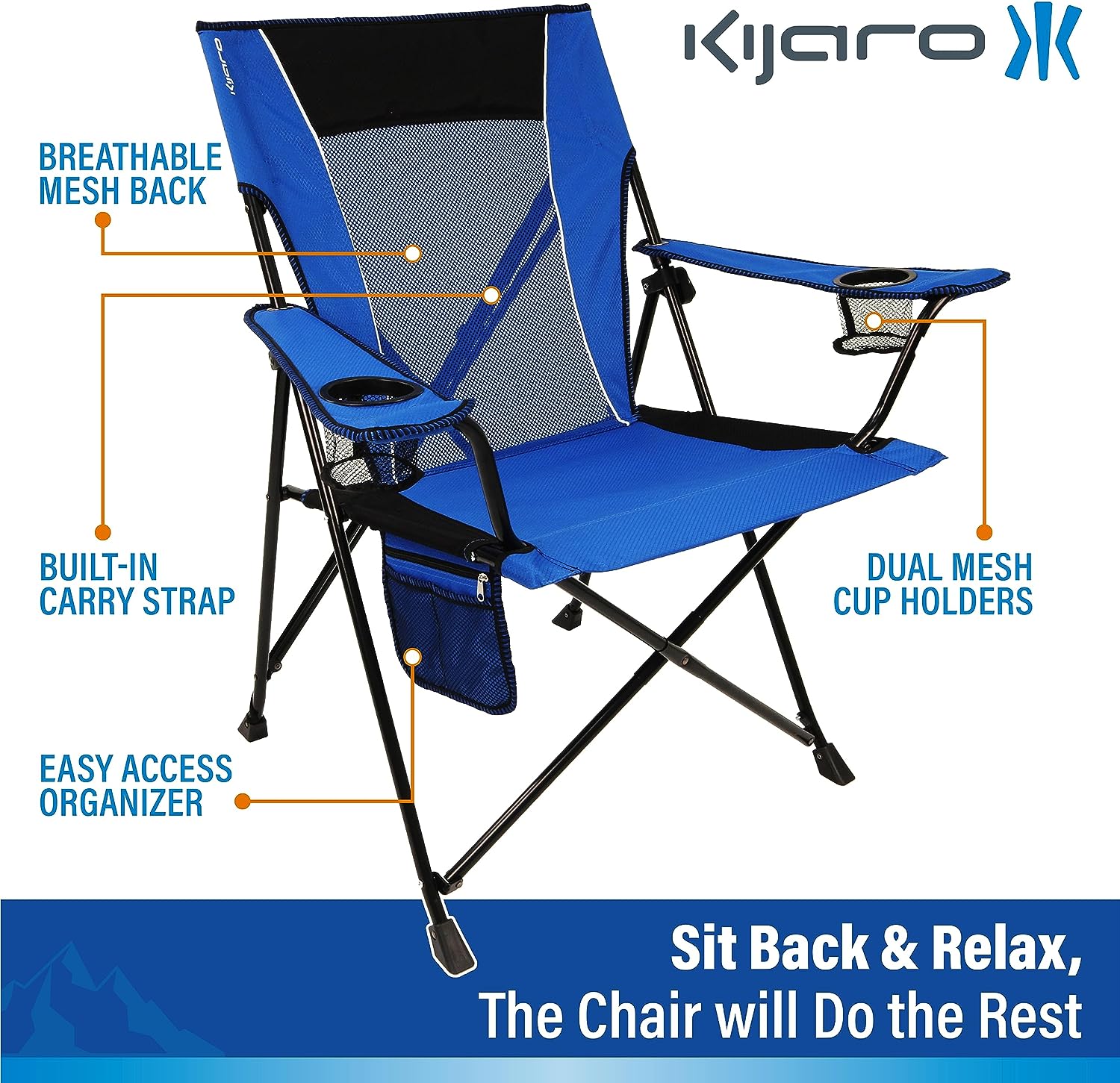 Kijaro Dual Lock Portable Camping Chair Review