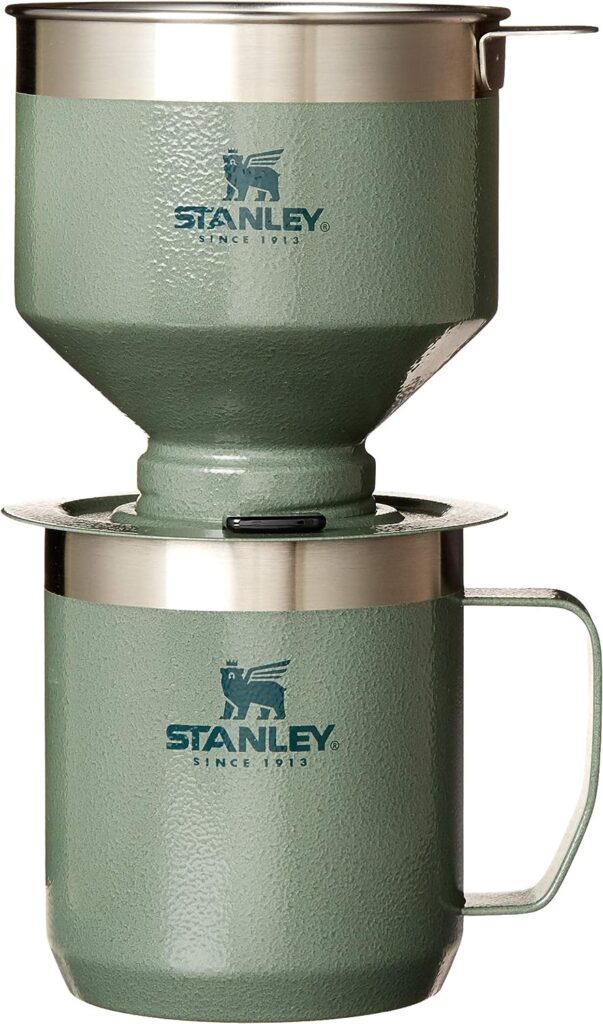 Stanley 10-09566-001 The Camp Pour Over Set Hammertone Green NA