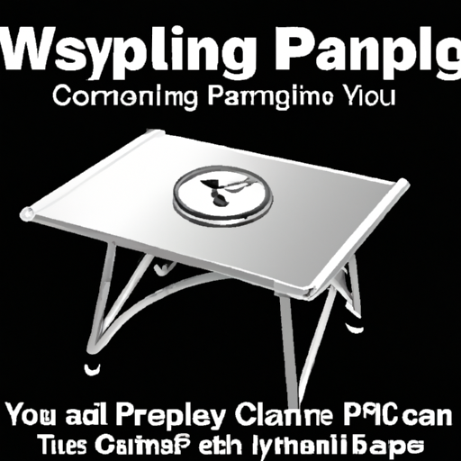 Camping Table Portable Folding Camping Side Tables Aluminum Table Top Review