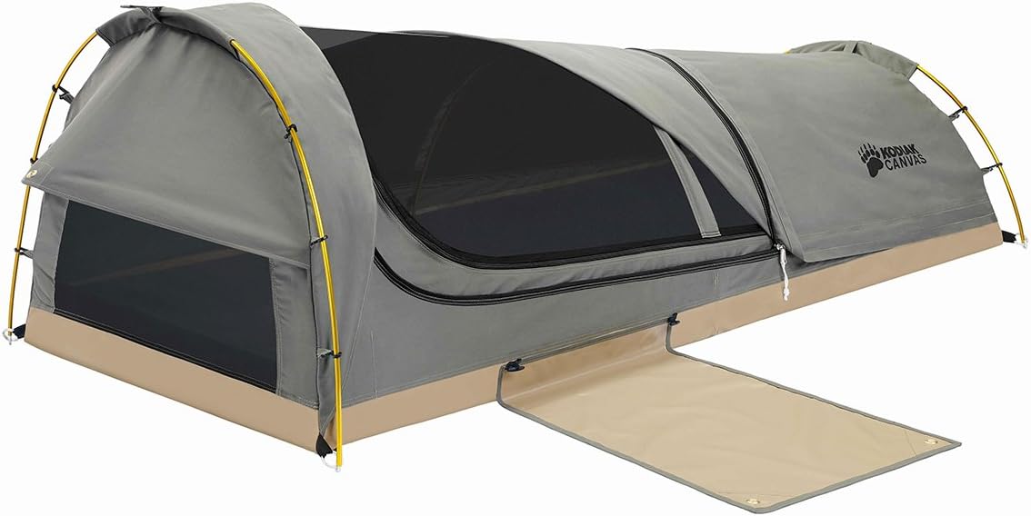 KODIAK CANVAS 1-Person Canvas Swag Tent Review