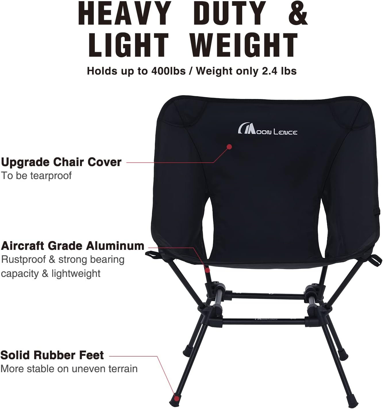 MOON LENCE Portable Camping Chairs Review