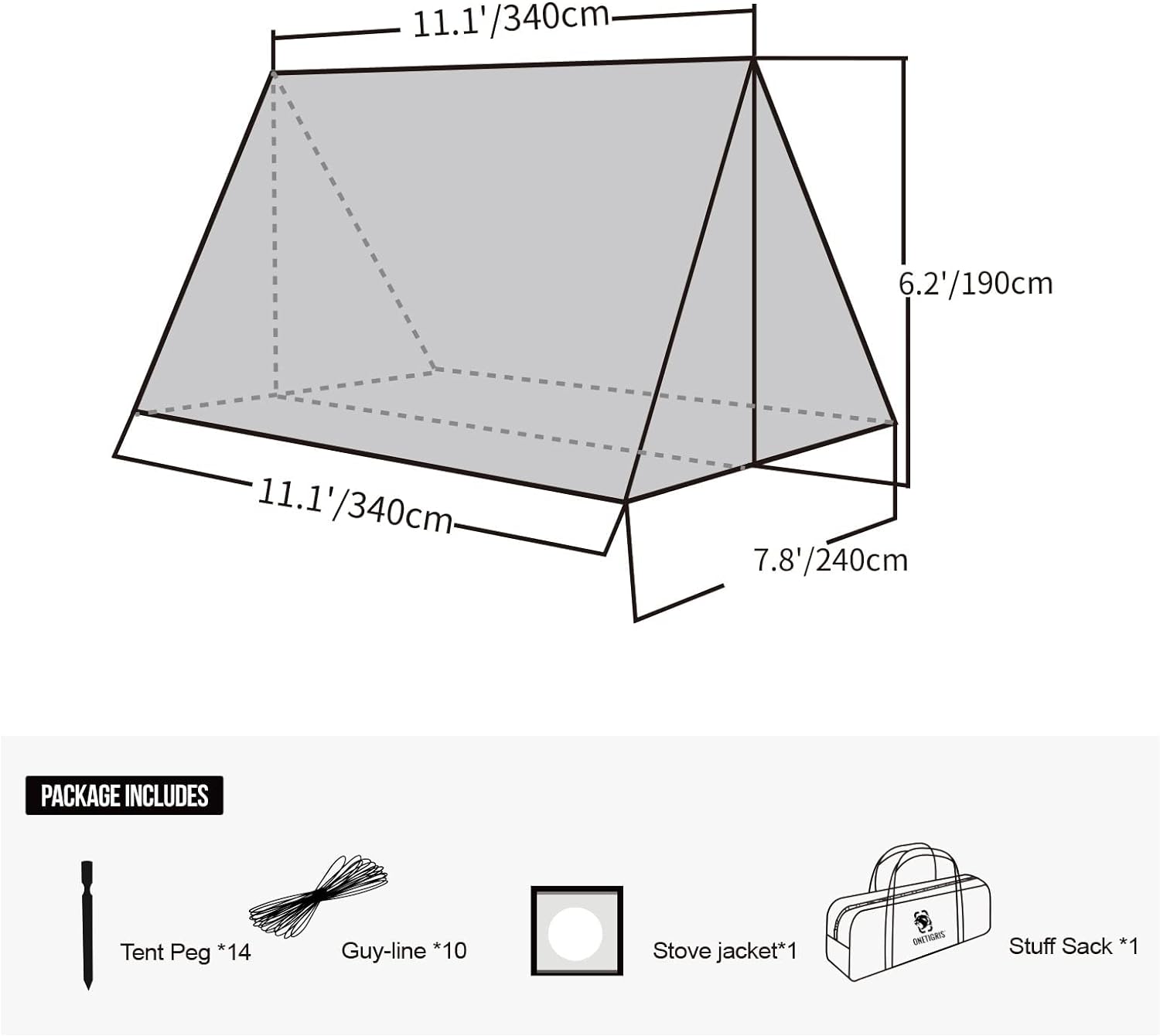 OneTigris ROCDOMUS Hammock Hot Tent Review